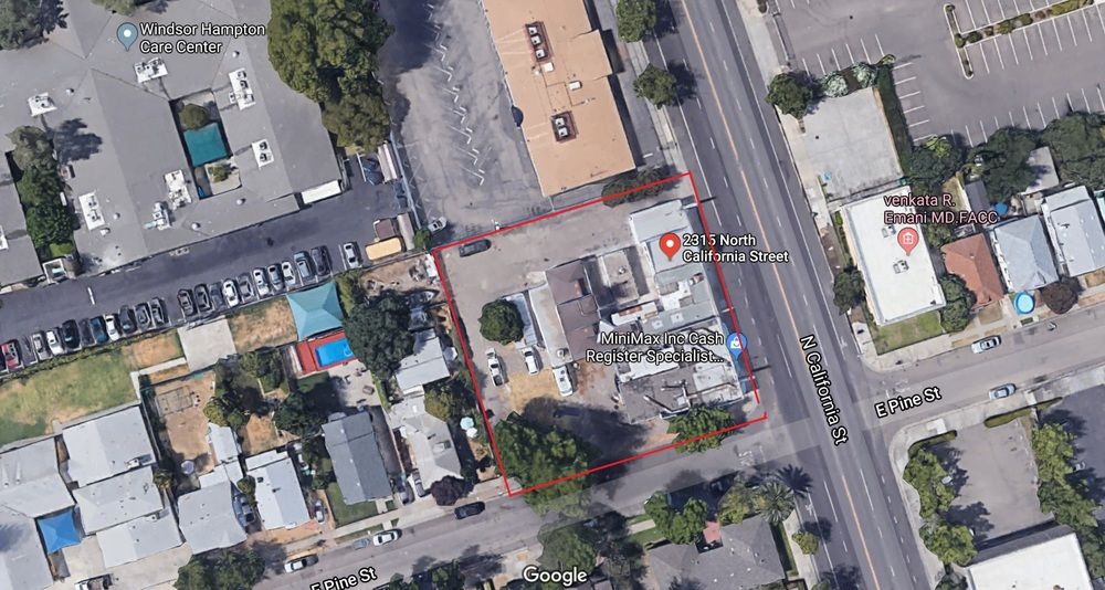 Redevelopment Opportunity 3 Parcels: 2315 N. California St., and 425 E. Pine St. , Stockton, CA 95204